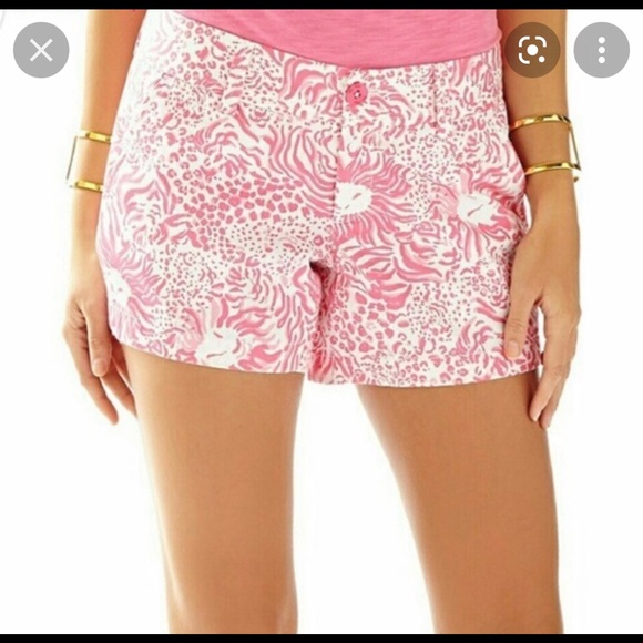 Short Blanc Lilly Pulitzer Callahan Resort Taille 2 - Neuf Avec étiquettes, Couleur épuisée, Style Vacances